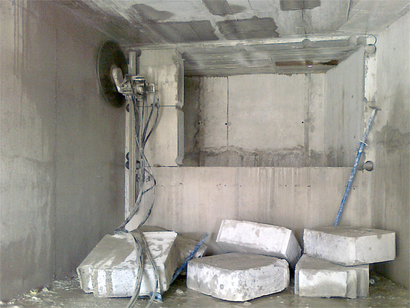 Arami betonvágás